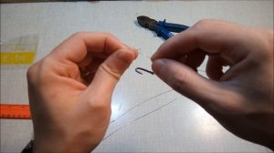 Струна скрутка легко и быстро.Поводок из гитарной струны своими руками.Поводок для ловли хищной рыб