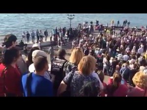 Московская кадриль - Первый бальный флешмоб в честь Дня Победы