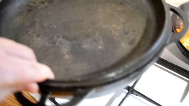 Пшеничная каша с тушенкой в казане. МЯСОЖОР 66