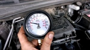 Установка маслофорсунок G4KD и замер давления масла