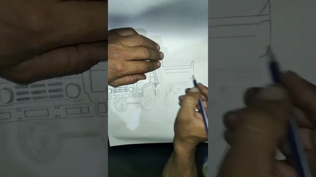 how to draw kamaz, как нарисовать камаз грузовик  камаз расмини чизиш юк машинас