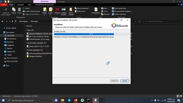 Instalación Netbeans 12 6 + Java 15 en Windows 10 смотреть онлайн