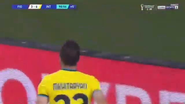 Генрих Мхитарян забил свой первый гол в составе Интера смотреть онлайн