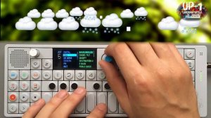 OP-1 by Teenage Engineering with a simple sample beatmaking souce