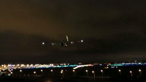 Landing Antonov AN-225 Mriya in the Gru Airport, 14/11/2016