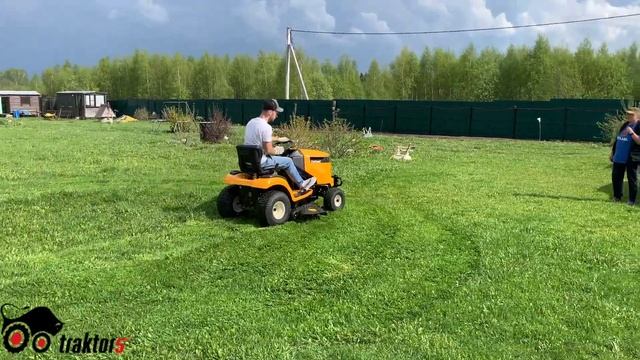 Трактор Cub Cadet XT2. Обзор, кошение. Спасибо, Михаил.