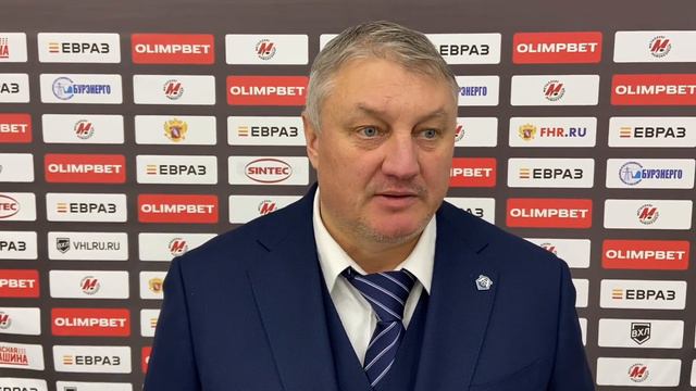 «Металлург» - ХК «Норильск» - 2:3. Пресс-конференция. Алексей Медведев, Айдар Мусакаев