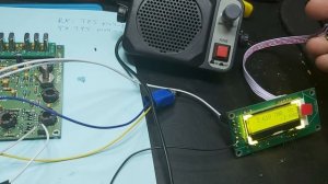 Трансивер "Дружба". первое включение. Transceiver "Druzhba". first power on.