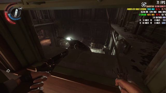 Dishonored 2//i7-3820//GTX 1080 Ti Xtreme Edition//4K ULTRA смотреть онлайн