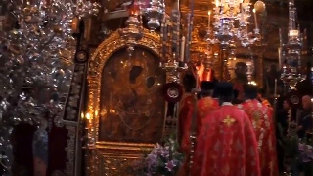 Афон  Дохиар  Панигир   иконы Богородицы «Скоропослушница'