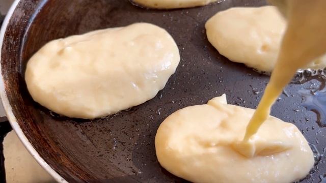 ОЛАДЬИ. ПЫШНЫЕ КАК ПУХ! ЛУЧШИЙ И ИДЕАЛЬНЫЙ РЕЦЕПТ! ОЛАДЬИ НА КЕФИРЕ. ҚҰЙМАҚ. Қазақша рецепт смотреть онлайн