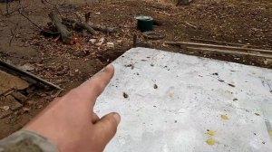 Бетонирование стойки, опоры!