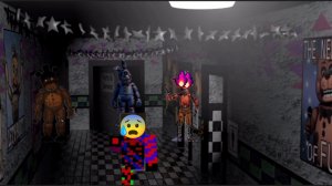 Я скачал мод на fnaf2 и типерь анима троники приследуют меня😰‼️/Minecraft Клешня👍