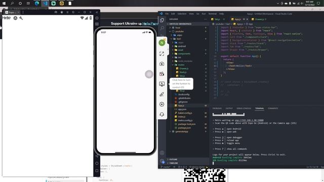 React native | SafeAreaView смотреть онлайн