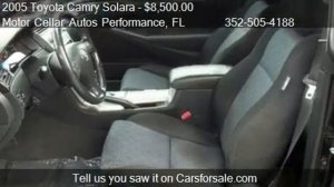 2005 Toyota Camry Solara SE - for sale in Gainesville, FL 32