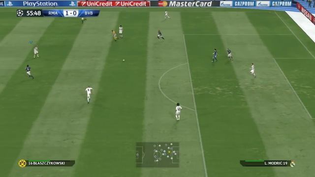 Pro Evolution Soccer 2015 (PES 2015) Champions League Finals: REAL MADRID vs DORTMUND смотреть онлайн