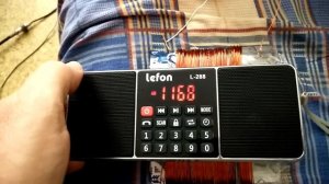 Lefon   L~288 BT прием  на средних  волнах. АМ.