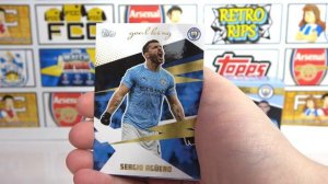 NEW Topps Manchester City 2021/22 TEAM SET Box Opening | Guaranteed Numbered Parallel Cards