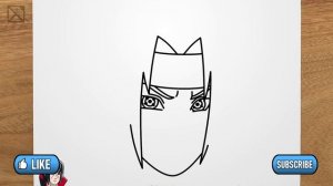 Как нарисовать Итачи (Наруто)