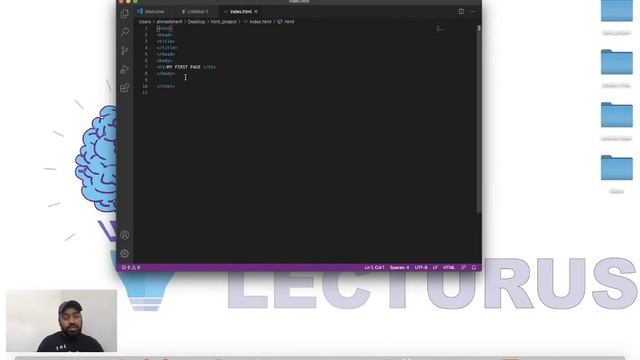 #1 html5 & css3: download & install visual studio code