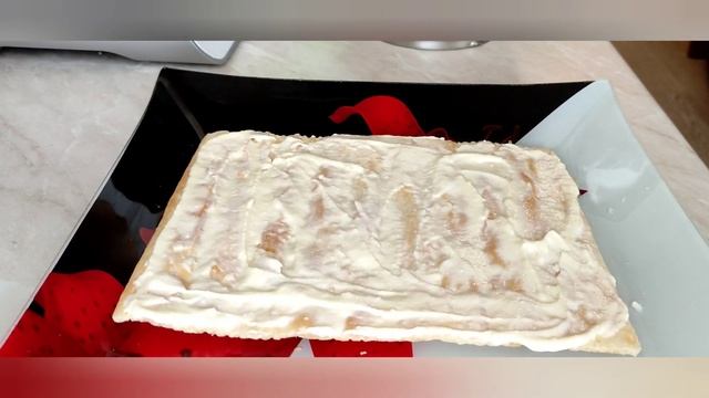Торт Наполеон из готовых коржей и крем на сгущённом молоке #домашниерецепты #наполеон