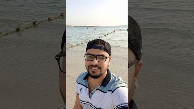 Jumeirah Public Beach ⛱ | Burj Al Arab | Dubai #shorts