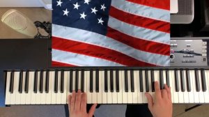 The Star Spangled Banner PIANO COVER #Patriotic #Piano #Cover #Savina #USA