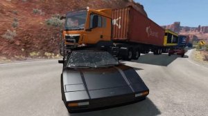 Super Road Train Crashes #2 | BeamNG DRIVE