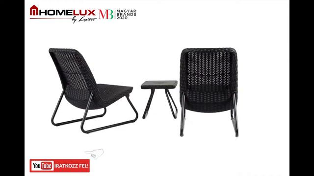 Homelux.hu - Keter Rio Patio kerti bútor szett termékbemutató смотреть онлайн