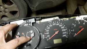 Ниссан примера P12, не работает панель приборов.