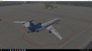 X-plane 11/ Запуск ТУ-154