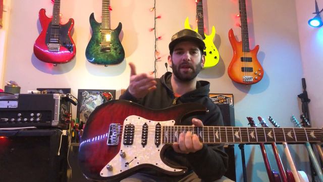 Schecter guitar review/ Banshee 7 Extreme black cherry burst...Uninspiring? смотреть онлайн