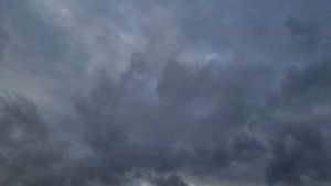 Облака быстро плывущие по небу. Расслабляющее 4K видео с облаками и музыкой. 4К видео с музыкой.