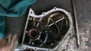 Снятие передней крышки и шкива ВАЗ классика  и настройка ГБО