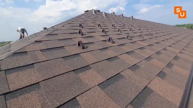 ЗАВЕРШЕНИЕ СТРОЙКИ ДОМА ИЗ ГАЗОБЕТОНА. МОНТАЖ МЯГКОЙ КРОВЛИ, ВОДОСТОЧНОЙ СИСТЕМЫ, СНЕГОЗАДЕРЖАТЕЛЕЙ смотреть онлайн