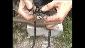 Как расклепать/укоротить мотоцепь