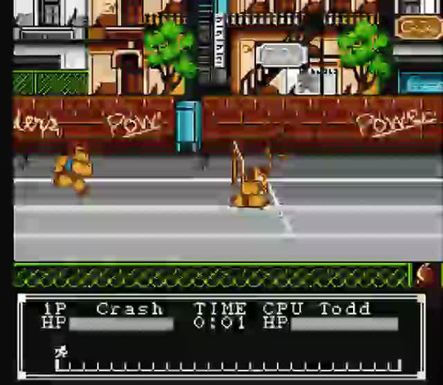 Crash 'n The Boys: Street Challenge (NES) полное прохождение
