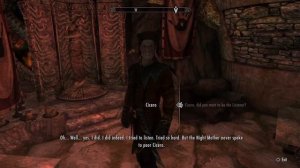 Talking to Cicero after becoming the listener-Skyrim