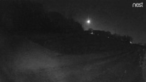 Meteor caught on camera