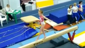 2 ЮНОШЕСКИЙ РАЗРЯД ПО СПОРТИВНОЙ ГИМНАСТИКЕ, БРЕВНО.