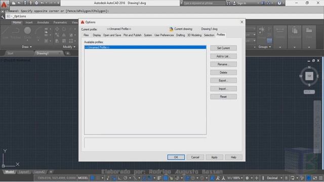 "Resetando" área de trabalho para padrão original no Autocad - (Áudio melhorado) смотреть онлайн