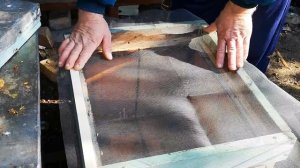 Как закрыть пчел на время химобработки полей.