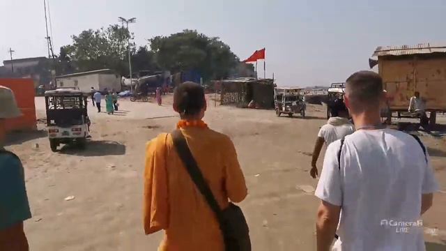 Харинама по Вриндавану к берегам Ямуны, Вальмики дас, 02.11.2022 г. смотреть онлайн