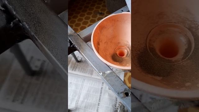 Воздушная сепарация мелкого золота.