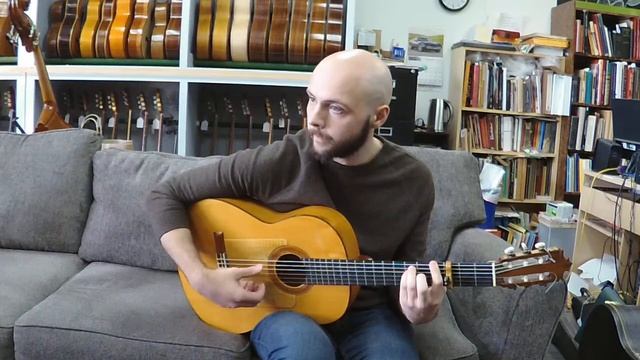 1976 Francisco Barba Flamenco Guitar Sebastian Quintero Solea смотреть онлайн