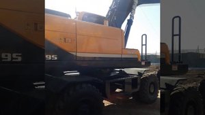 Колесный полноповоротный экскаватор HYUNDAI R210W-9S