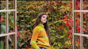 Осень.Как быстро взрослеют внуки