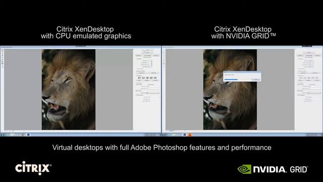 ICT-Cloud.com ® NVIDIA GRID vGPU - Photoshop смотреть онлайн