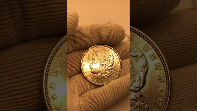 1 доллар 1921 Доллар Моргана / Серебряная монета #монеты #coin #gold #collection