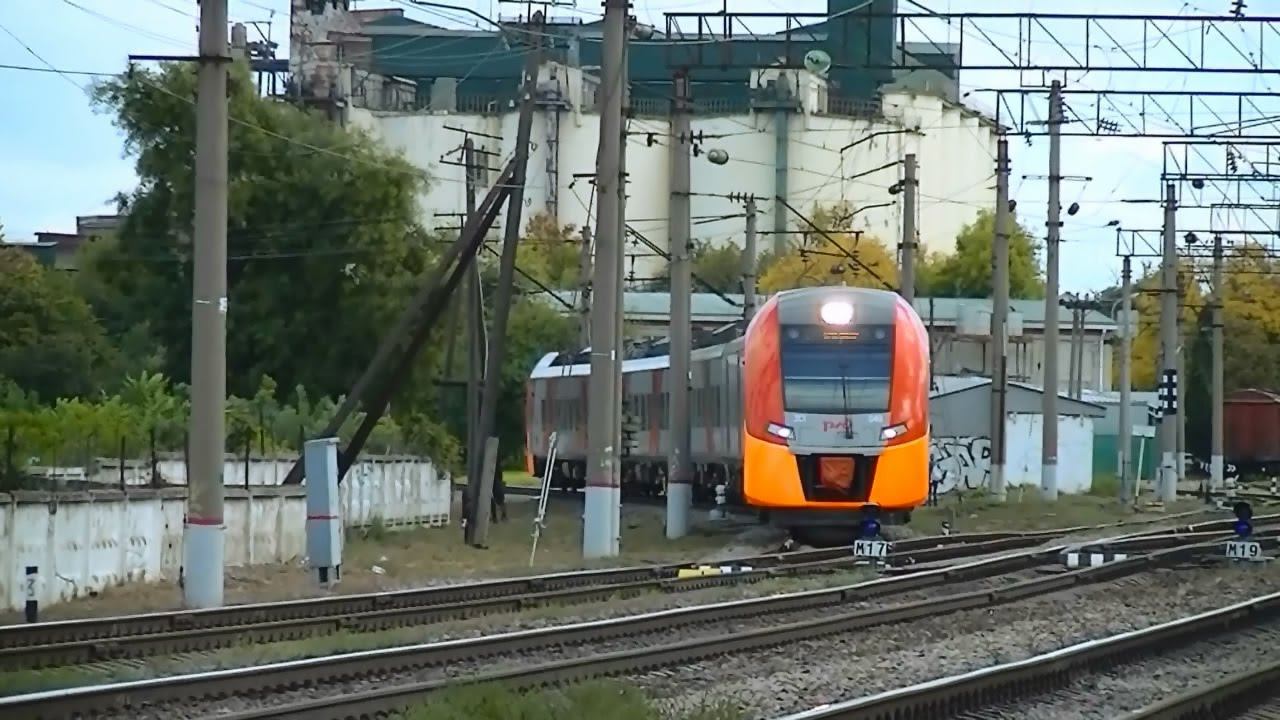 "Ласточка" ЭС1-049 Ростов-на-Дону - Краснодар смотреть онлайн